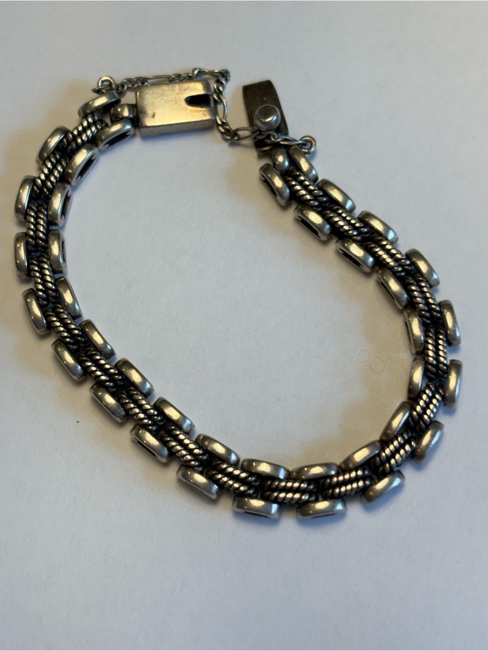 Silpada Retired Heavy Sterling Silver 925 Chunky Bracelet 7.5” 42g - Picture 8 of 8